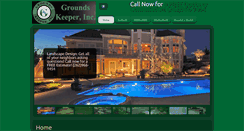 Desktop Screenshot of groundskeeperinc.com